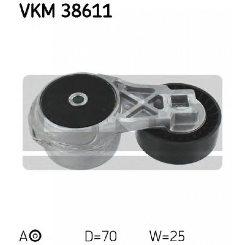 VKM 38611 SKF Натягувач поліклинового ременя
